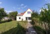 Kleines Paradies am Stadtrand von Erfurt– Einfamilienhaus mit Garten - Gartenansicht
